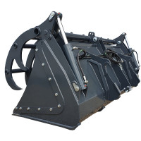 Greifschaufel gebrannte Zinken XXL