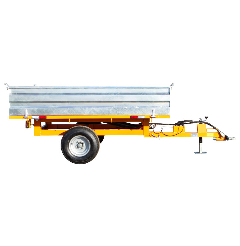 Anhänger mit Beleuchtung und Bremse PRO-B 1,5