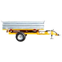 Anhänger mit Beleuchtung und Bremse PRO-B 1,5