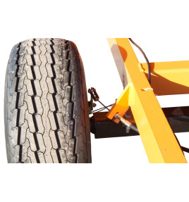 Anhänger mit Beleuchtung und Bremse PRO-B 1,5