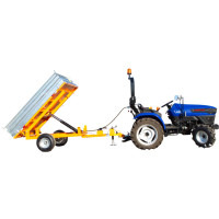 Anhänger mit Beleuchtung und Bremse PRO-B 1,5