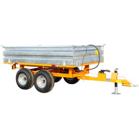 Anhänger mit Beleuchtung und Bremse PRO-B 2,5