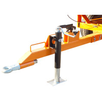 Anhänger mit Beleuchtung und Bremse PRO-B 2,5