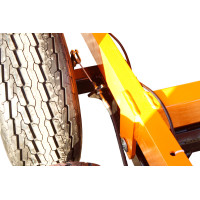 Anhänger mit Beleuchtung und Bremse PRO-B 2,5