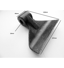 Schlegel für Mulcher FGA fi 16mm 1200g